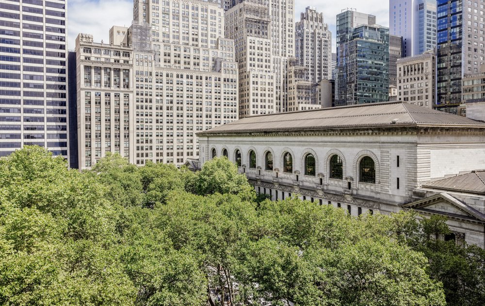 Deluxe Queen Park View - Park View - Day - Hotel Room NYC Bryant Park Hotel - Midtown Hotel