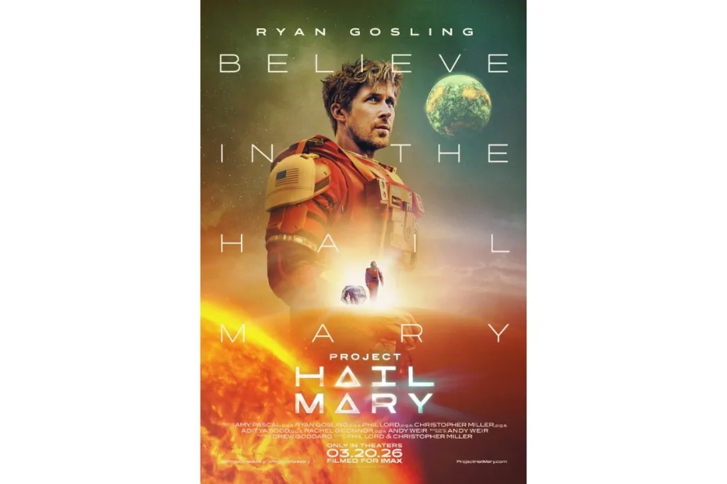 Project Hail Mary movie poster
