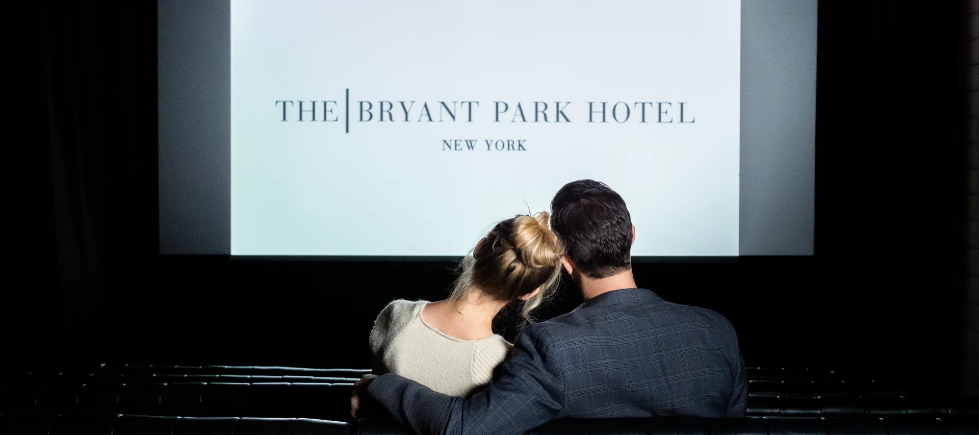 Bryant Park Hotel Screening Room theater seating