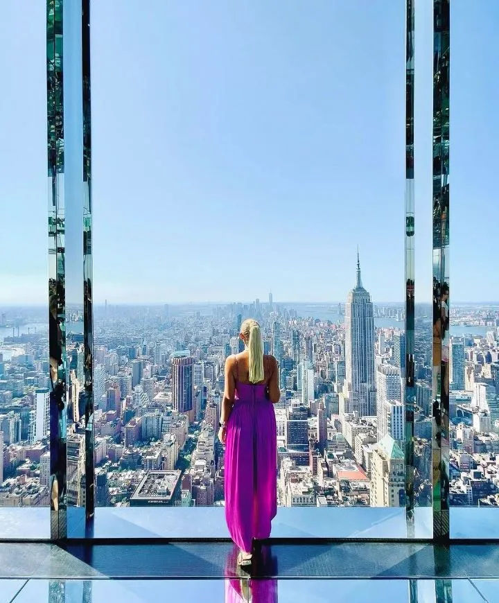 Summit One Vanderbilt observation deck with skyline view