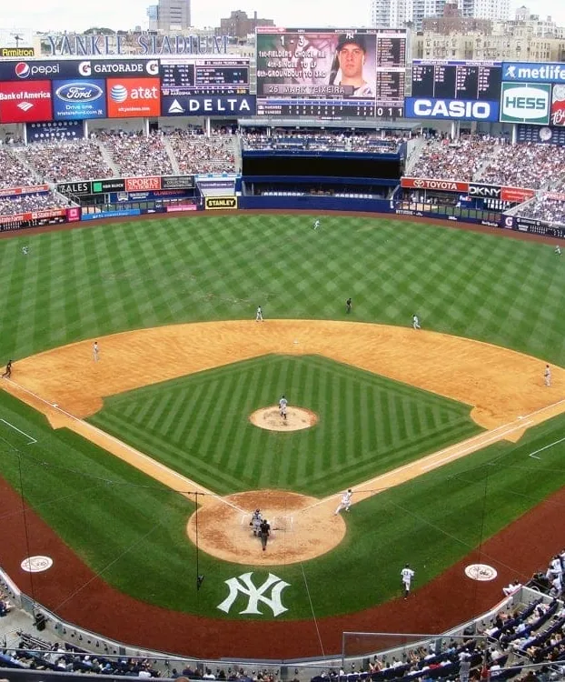 Yankee Stadium baseball field